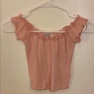 Kimchi Blue Crop Top | Color: Pink | Size XS